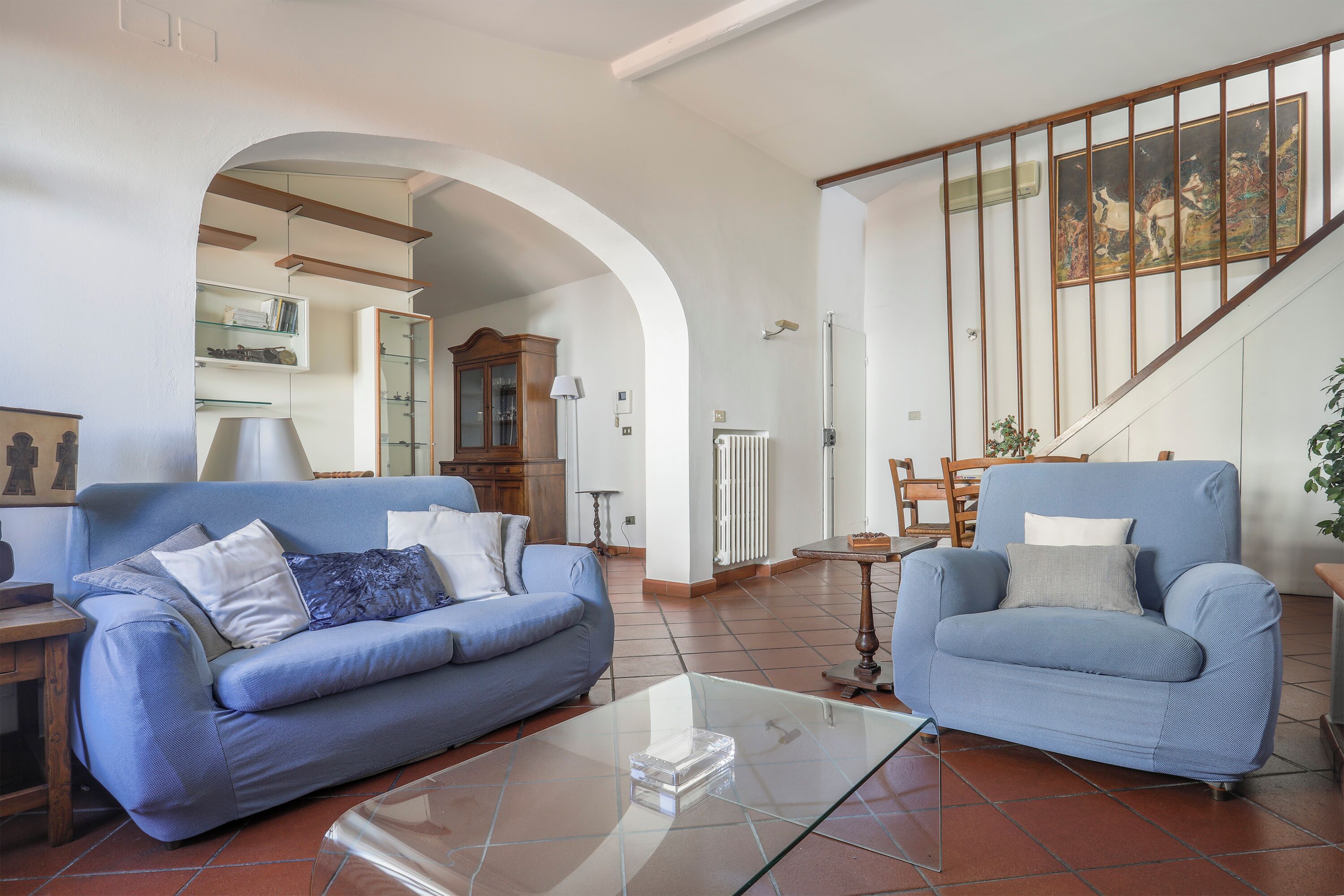 Apartamento, vistas a la ciudad | Zona de estar