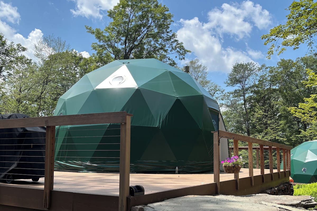 The Ambassador Dome | Bếp riêng | Tủ lạnh nhỏ, lò vi sóng, bếp nấu, dụng cụ pha espresso