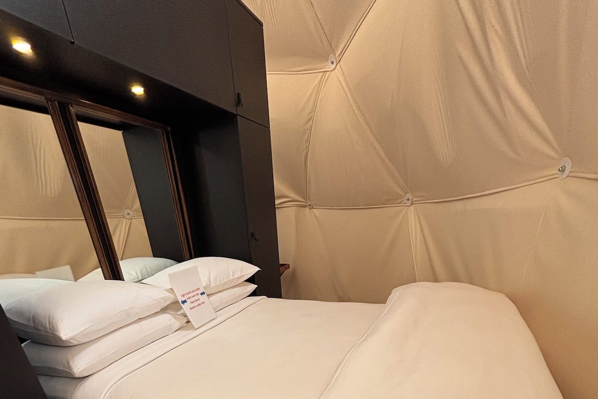 The Riverview Dome | Draps en coton égyptien, literie de qualité supérieure