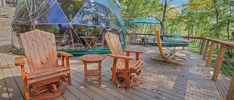 The Mountain View Dome | Terrasse/Patio