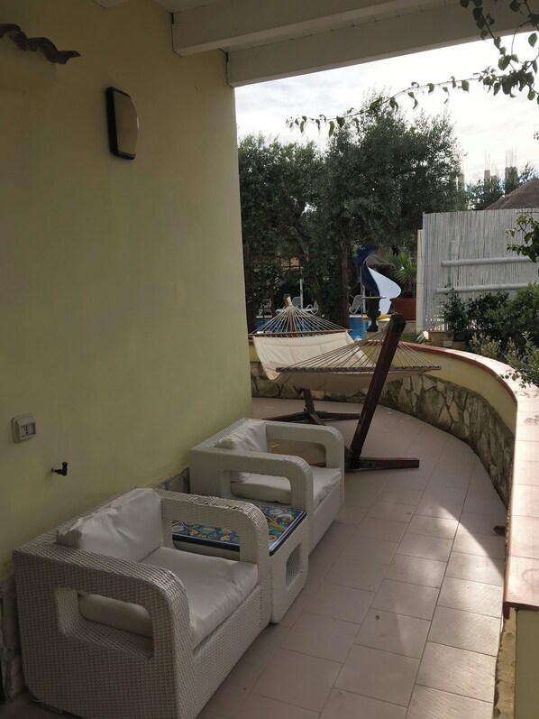 Overnattingsstedets uteområder