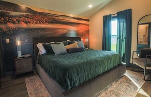 1 dormitorio, tabla de planchar con plancha, wifi gratis y ropa de cama