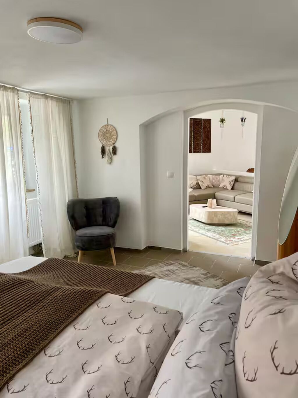 1 Schlafzimmer, Schreibtisch, Bügeleisen/Bügelbrett, kostenloses WLAN