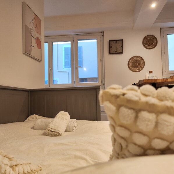 1 slaapkamer, reisbedje, wifi, beddengoed