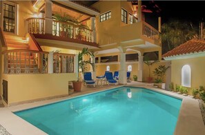 Pool - Cozy 1BR apt. w/ king bed, pool, A/C, WiFi. Steps from the beach in a quiet area (Puerto Morelos)