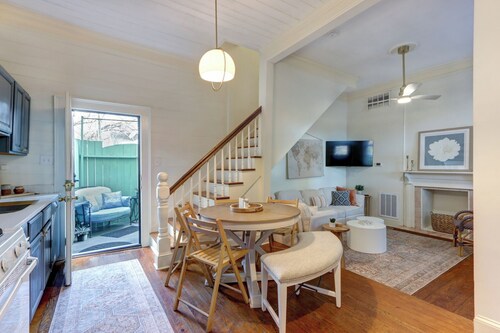 FREE PARKING at this historical home in the heart of downtown & outdoor patio.