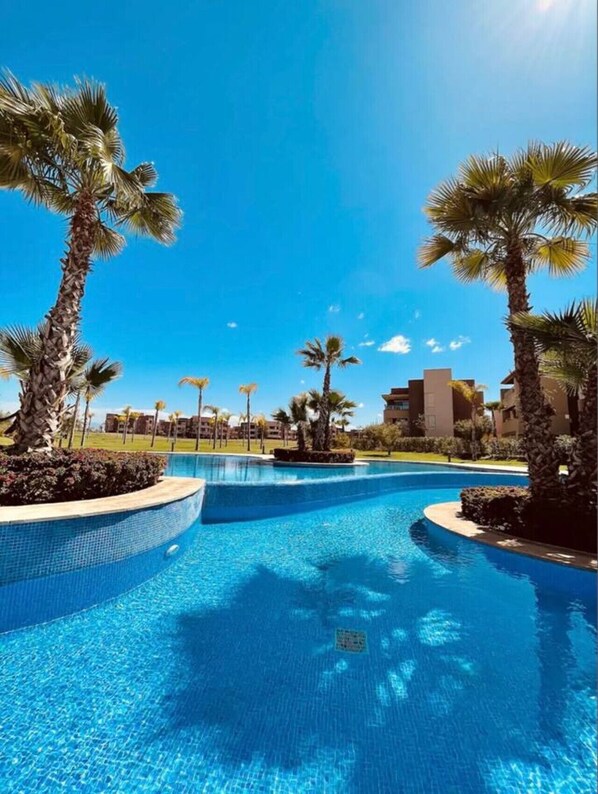 Pool - Prestigia Golf, Atlas & Pool View Apartment (Marrakesh)