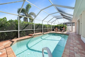 Una piscina climatizada