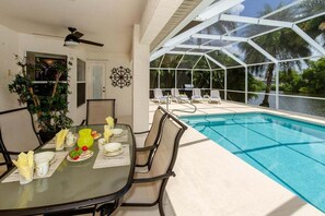 Beheizter Pool