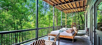 Lake Lodge Cabin Sleeps 8: Fireplace, Views, Deck