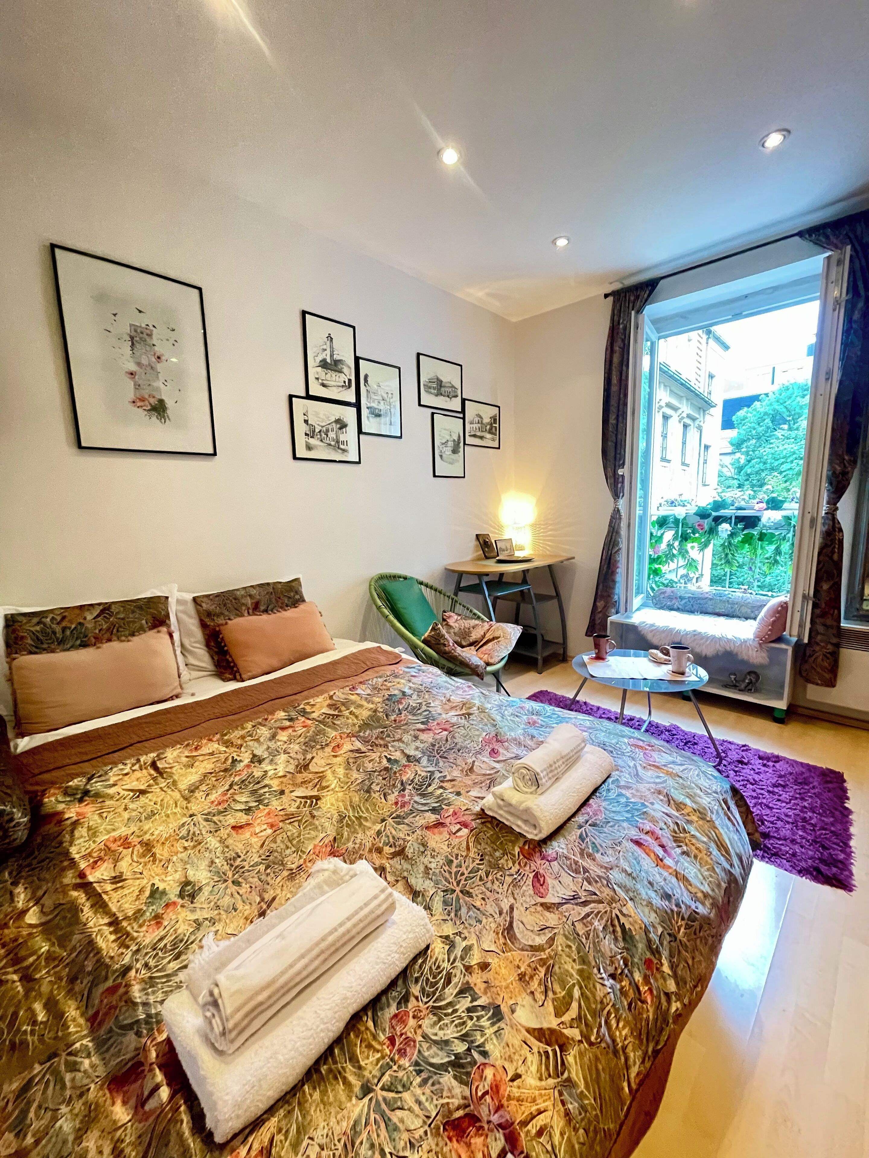 1 soverom, strykejern/-brett, wi-fi og sengetøy