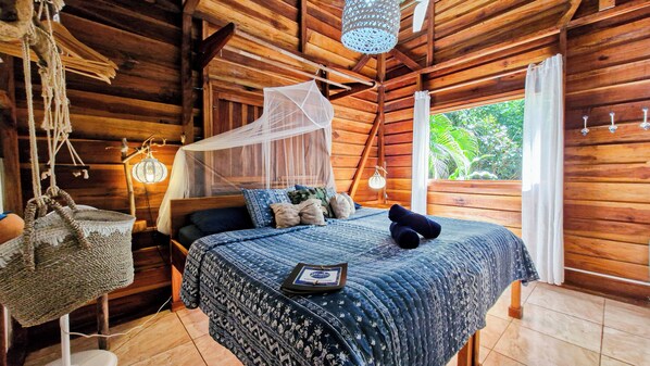 House, 2 Bedrooms, Patio, Garden View | View from room - Up House (Cahuita)