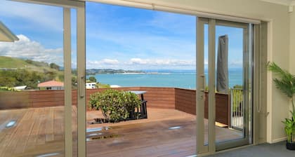 Situated in Atawhai a short drive from central Nelson, with stunning ocean views