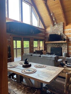 Älytelevisio, takka