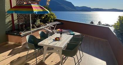 Bella Rosa Apartment in Ghiffa with lake view