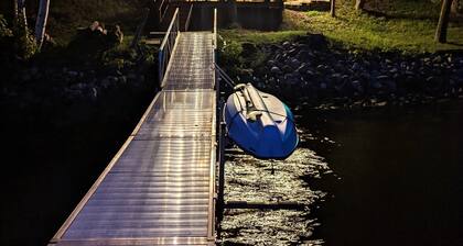 Big Cormorant Home for Lake & Snowmobiling Fun!