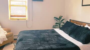 4 bedrooms, iron/ironing board, travel crib, WiFi