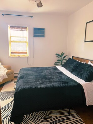 4 bedrooms, iron/ironing board, travel crib, WiFi