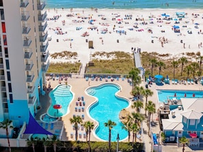 Indoor pool, a heated pool - Majestic Beach Tower 2, Oceanfront, Pools, Hot Tub! (Panama City Beach)