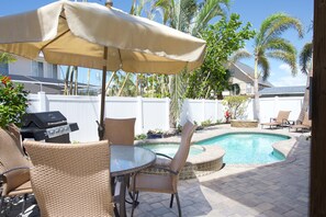 Hus - flere senge (Sea La Vie) | Udendørs spisemuligheder