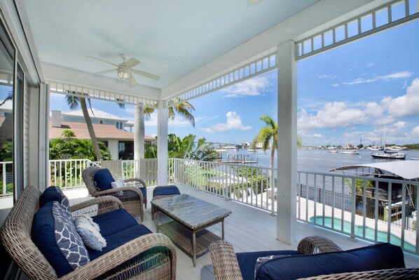 Terrace/patio - Dock Holiday (Fort Myers Beach)