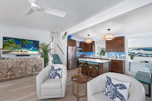 Hus, flere senger (Bluewaters Beach House) | Oppholdsområde