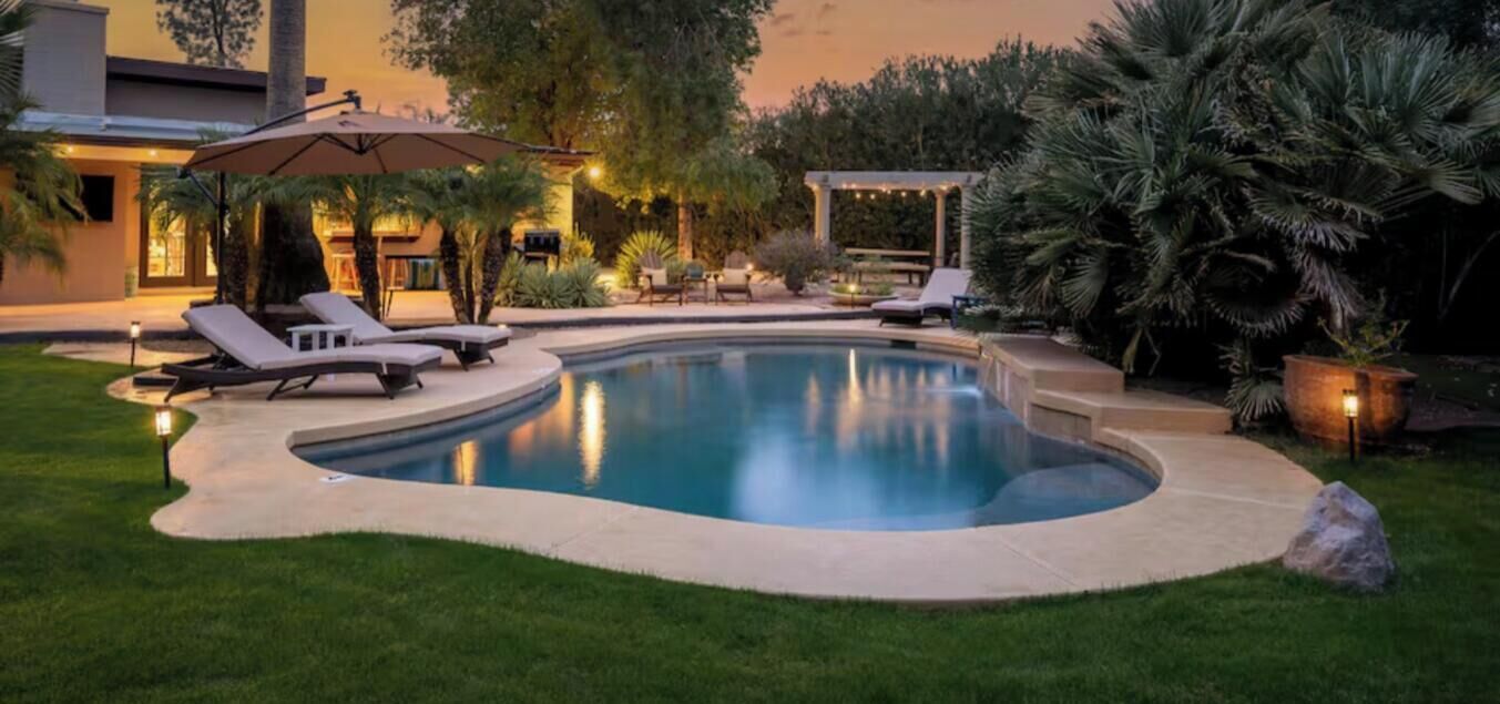 Piscine chauffée