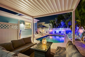 House, Multiple Beds (Bluewaters Resort) | Terrace/patio - Bluewaters Resort (Fort Myers Beach)