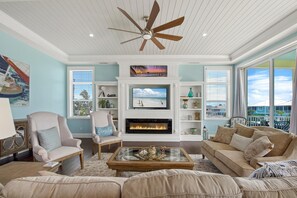 Hus - flera sängar (Island Waters) | Vardagsrum