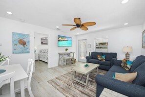 獨棟房屋, 多張床 (Coconut Villa A) | 起居區