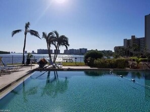 Condo, 1 Queen Bed with Sofa bed (Windward Point #507) | Pool - Windward Point #507 (Fort Myers Beach)