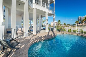 Maison, plusieurs lits (White Sugar Sands) | Piscine