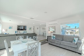 House, Multiple Beds (Blue Oasis) | Living area - Blue Oasis (Fort Myers Beach)