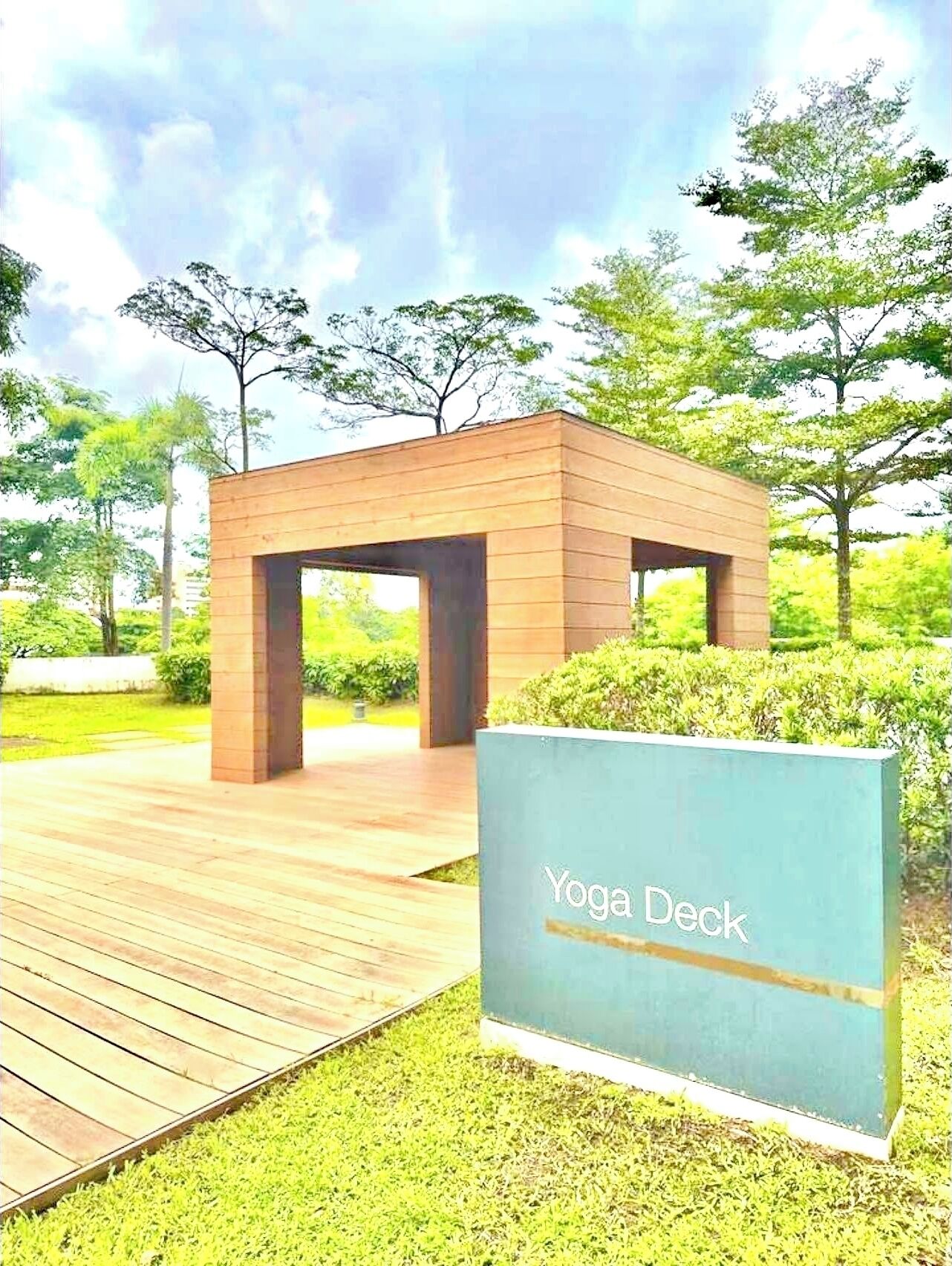 Enceinte de l’hébergement