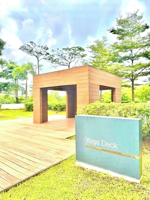 Enceinte de l’hébergement