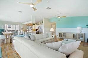House, Multiple Beds (BB the Bay Bungalow) | Living area - BB the Bay Bungalow (Fort Myers Beach)