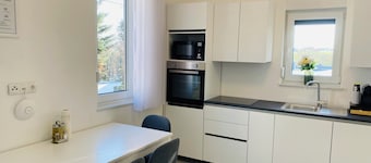 Modern vacation home in the countryside and close to the city!