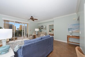 公寓客房, 多張床 (Casa Marina II-431) | 起居區