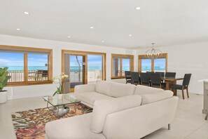 House, Multiple Beds (Beachfront Palace (Saint Kyrollos VI)) | Living area - Beachfront Palace (Fort Myers Beach)