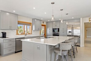 House, Multiple Beds (Beachfront Palace (Saint Kyrollos VI)) | Private kitchen - Beachfront Palace (Fort Myers Beach)