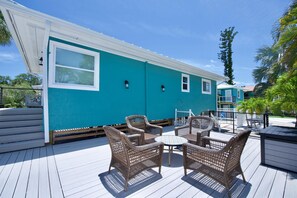 Ferienhaus, Mehrere Betten (Cozy Cottage) | Terrasse/Patio