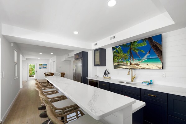 House, Multiple Beds (Gone Coastal) | Private kitchen - Gone Coastal (Fort Myers Beach)