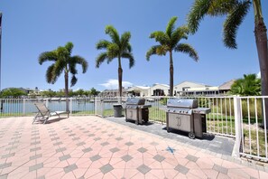 Condo, Multiple Beds (Palm Harbor #403) | Terrace/patio - Palm Harbor #403 (Fort Myers Beach)