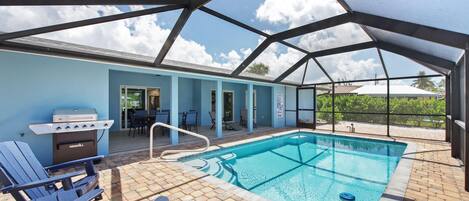 Talo, useita sänkyjä (Seminole Sanctuary) | Uima-allas