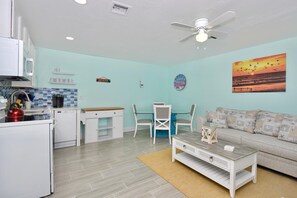 Living area - Mermaid Tales 2BR #1 and #2 (Fort Myers Beach)