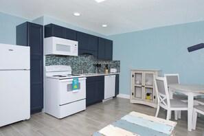 House, Multiple Beds (Mermaid Tales 2BR #1 and #2) | Private kitchen | Oven, toaster - Mermaid Tales 2BR #1 and #2 (Fort Myers Beach)
