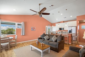 House, Multiple Beds (Sand Dollar on Miramar) | Living area - Sand Dollar on Miramar (Fort Myers Beach)