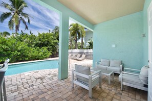 House, Multiple Beds (Sand Dollar on Miramar) | Terrace/patio