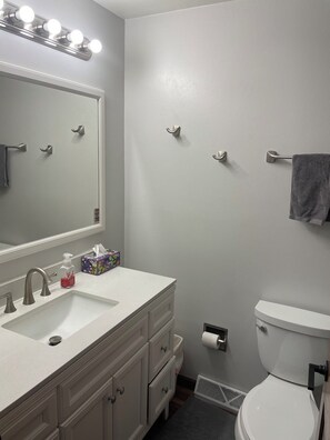 シャワー、ヘアドライヤー、タオル、石鹸