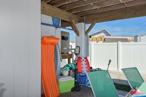 Maison, 1 très grand lit et 1 canapé-lit (Sea Salt Escape) | Enceinte de l’hébergement